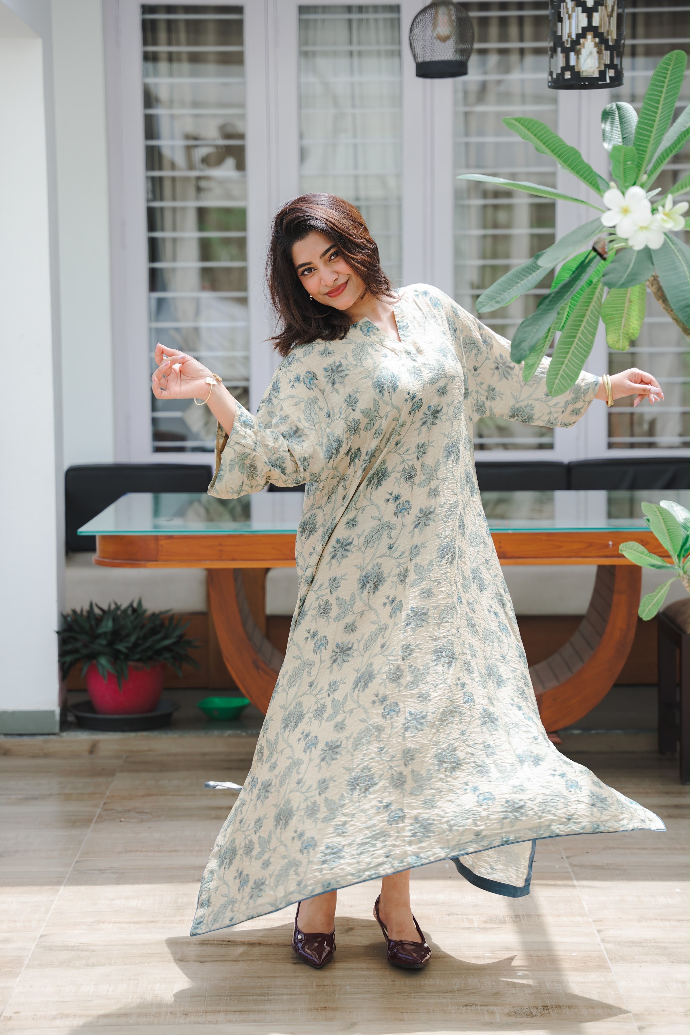 Floral kaftan