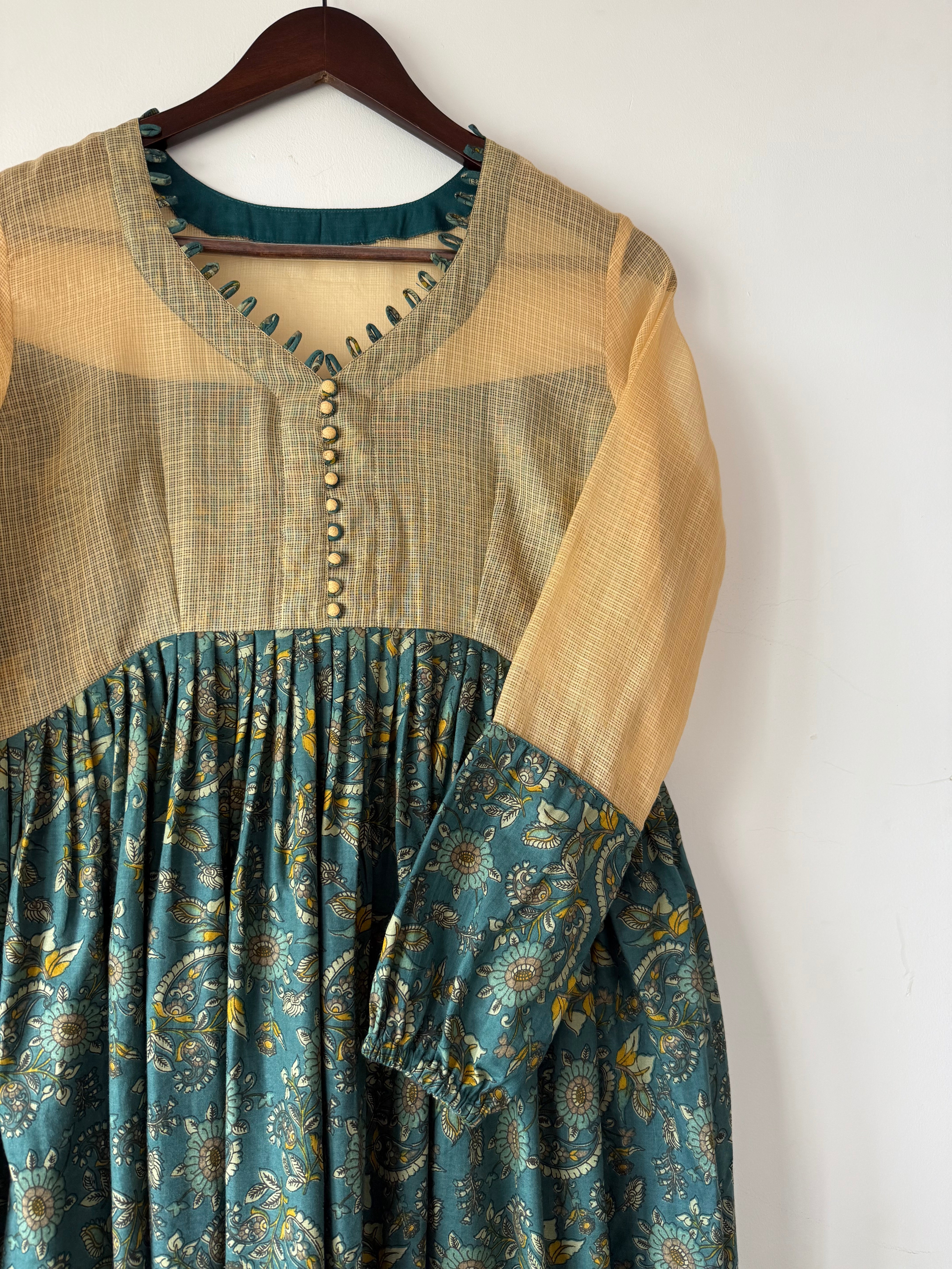 Kota cotton floral gown