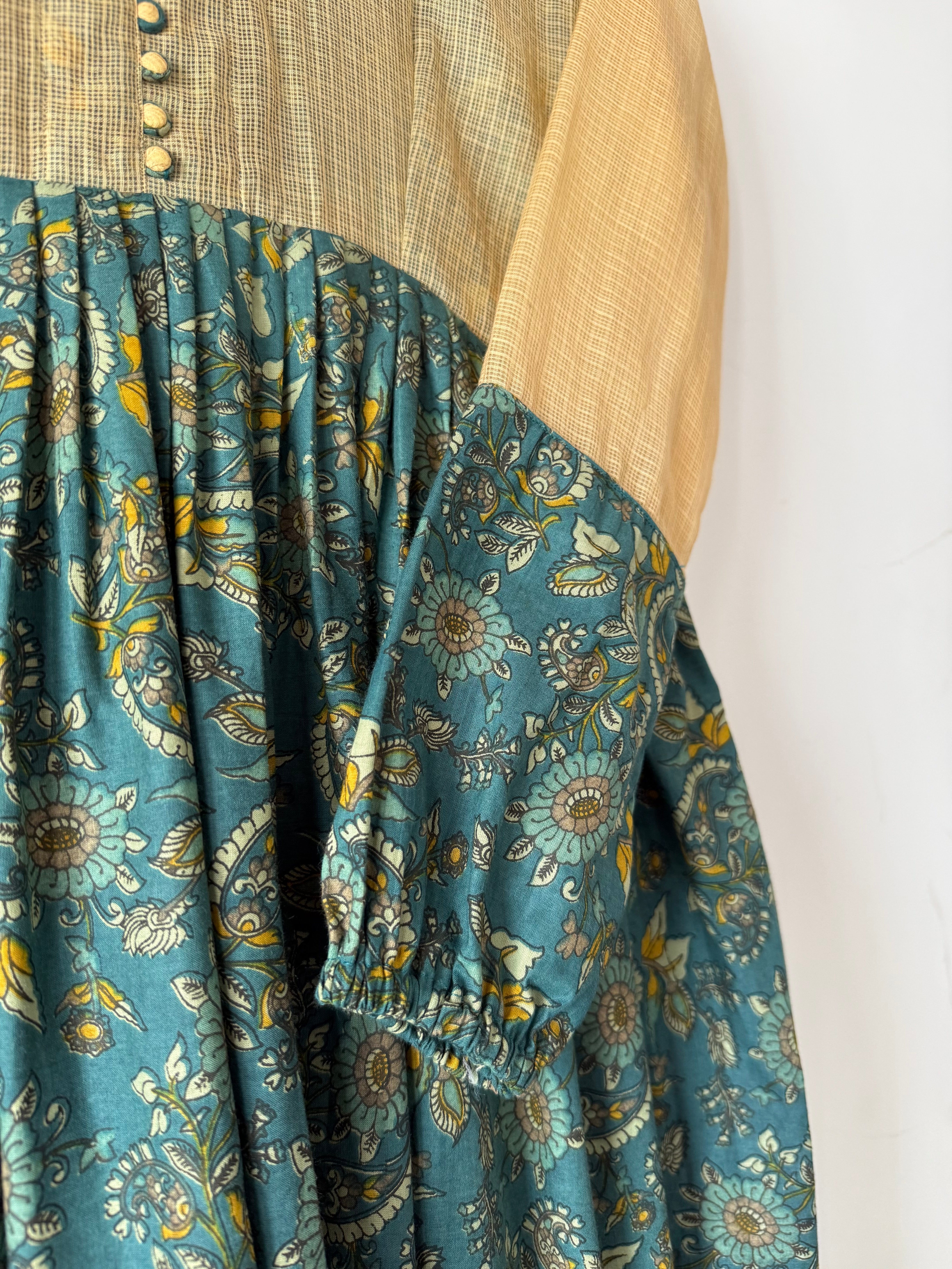 Kota cotton floral gown