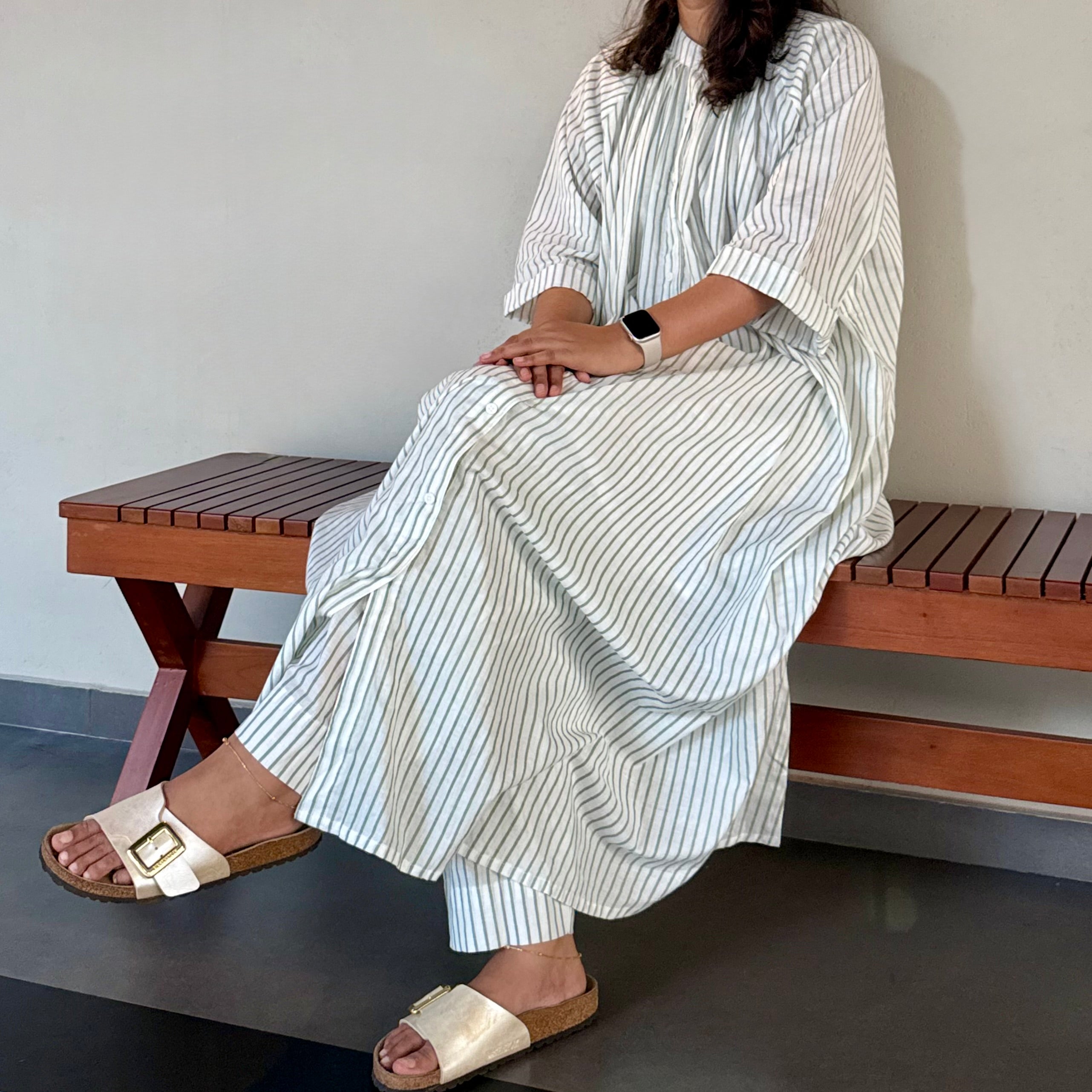 Striped co ord set