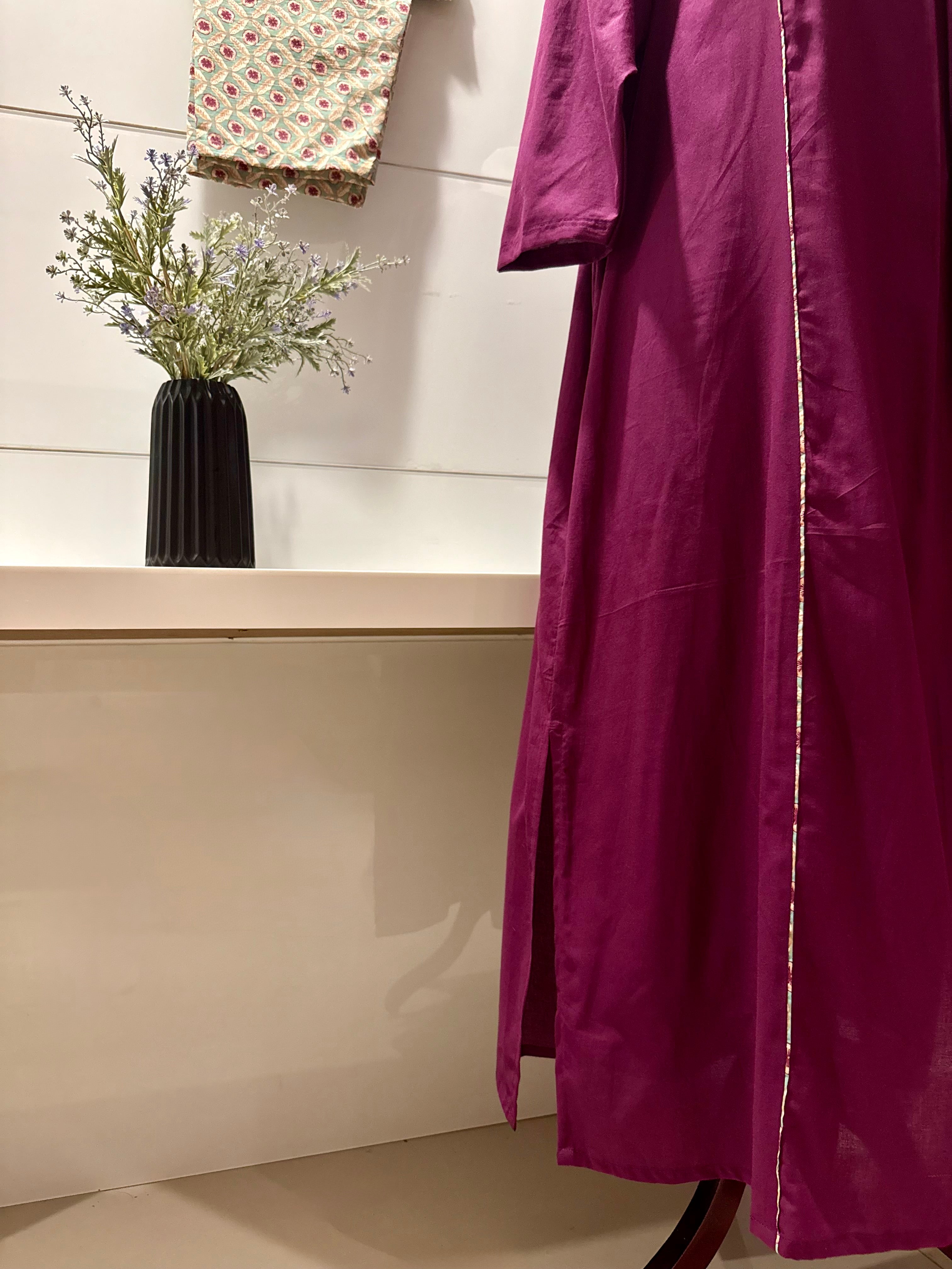 Jewel toned salwar set