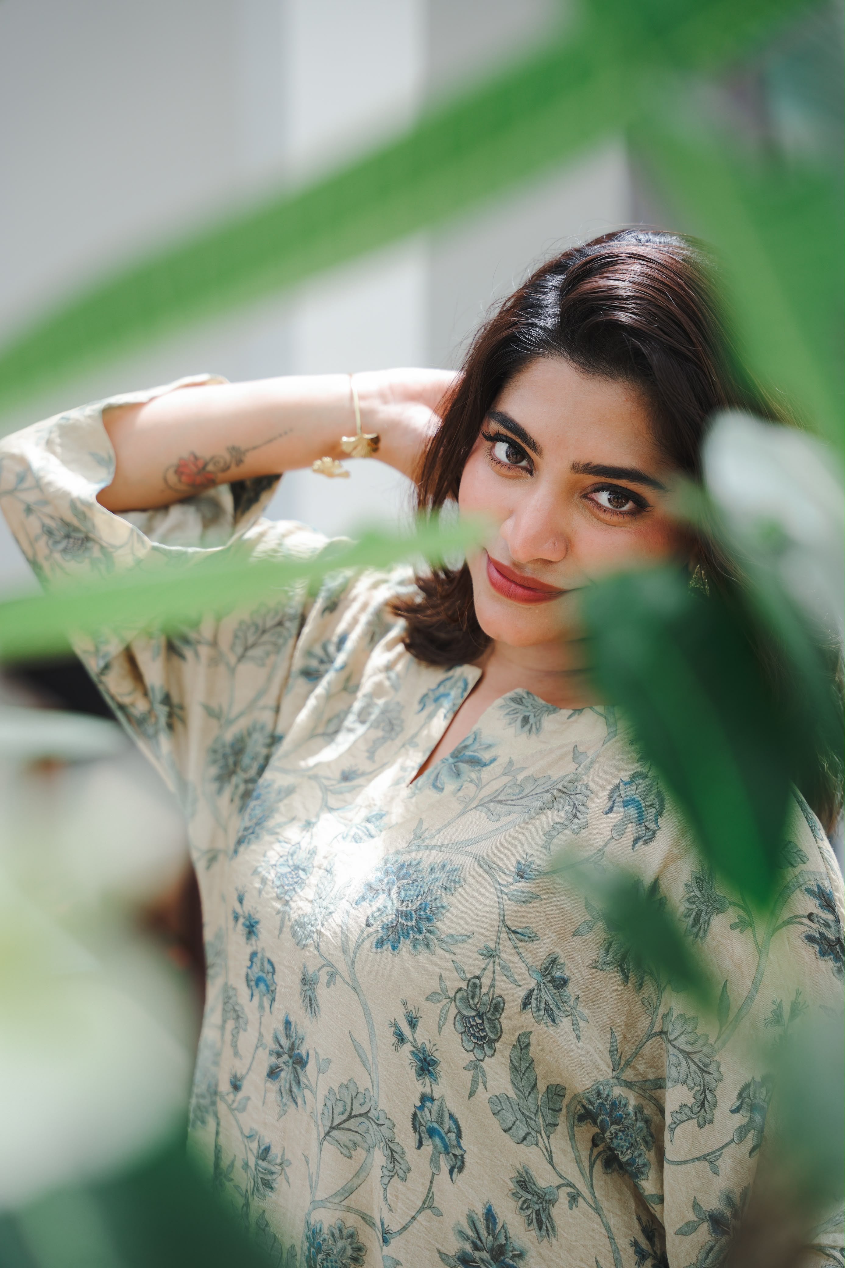 Floral kaftan